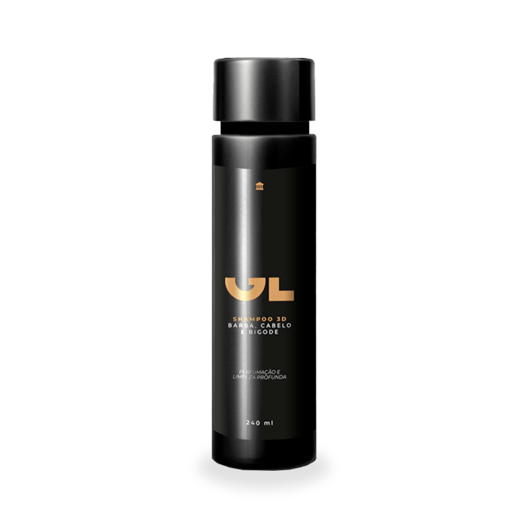 Shampoo 3 em 1 Embaixador (Cabelo, Barba e Corpo)